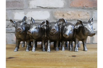 Quirky Pig Planter - Rustic Farmhouse Decor