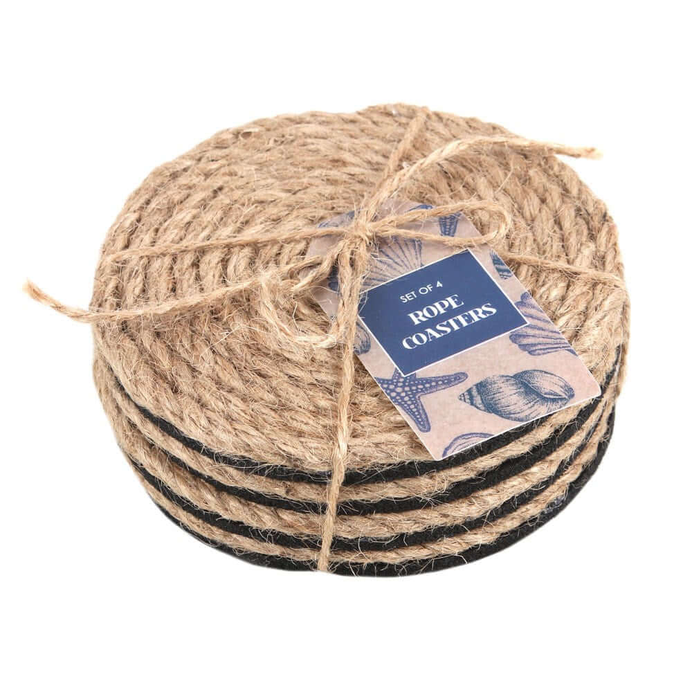 Nautical Rope Set of 4 Coasters