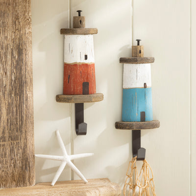 Nautical Wooden Lighthouse Wall Hook