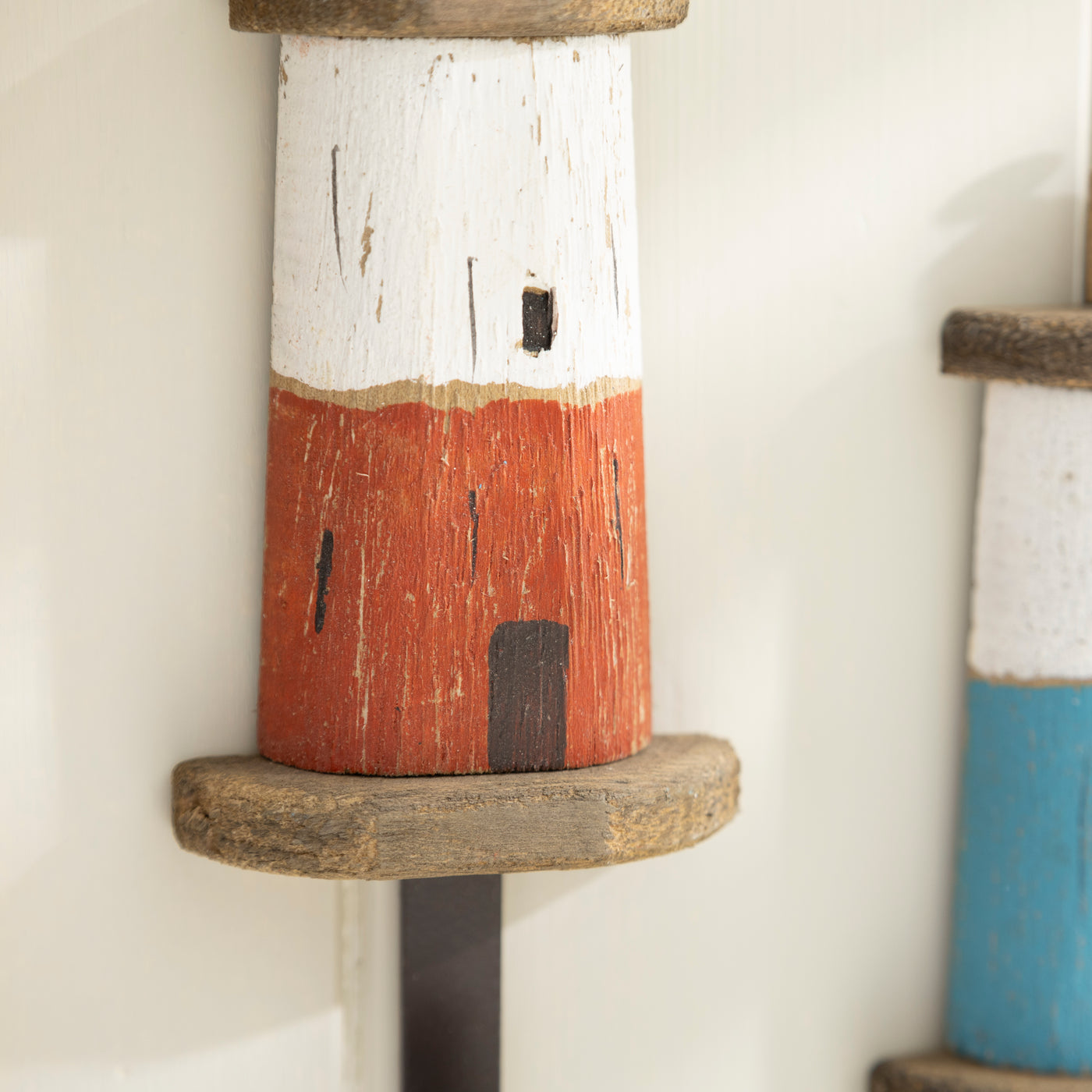 Nautical Wooden Lighthouse Wall Hook