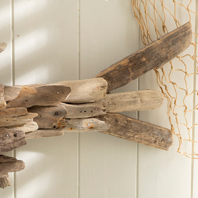 Large Driftwood Fish Wall Art – Rustic Coastal Decor