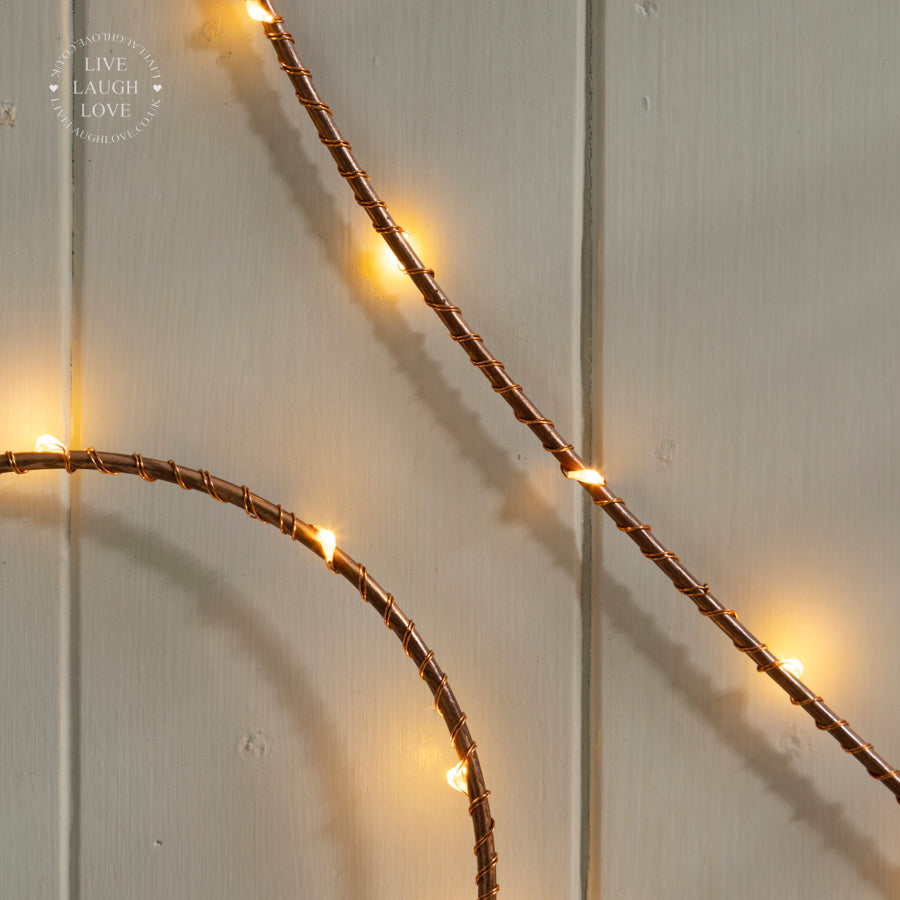 LED Heart-Shaped Christmas Hanging Light - Cozy Ambiance