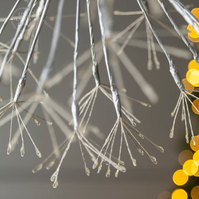 LED Dandelion Hanging Light with Warm Glow