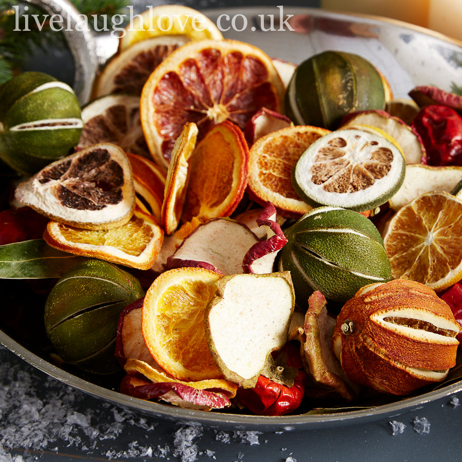 Christmas Dried Fruit Potpourri – Festive Natural Home Fragrance