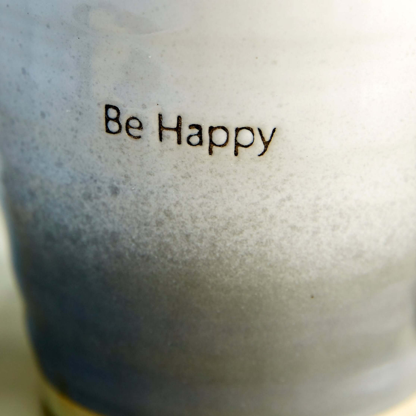 Ceramic "Be Kind" "Be Happy" Mugs