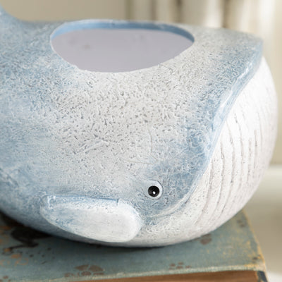 Ceramic Whale Planter