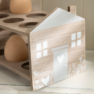 Country Kitchen House Shaped Egg Holder