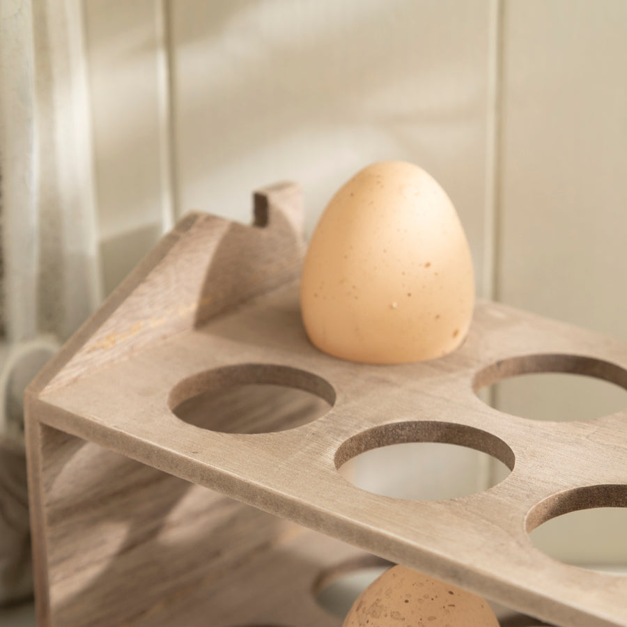 Country Kitchen House Shaped Egg Holder