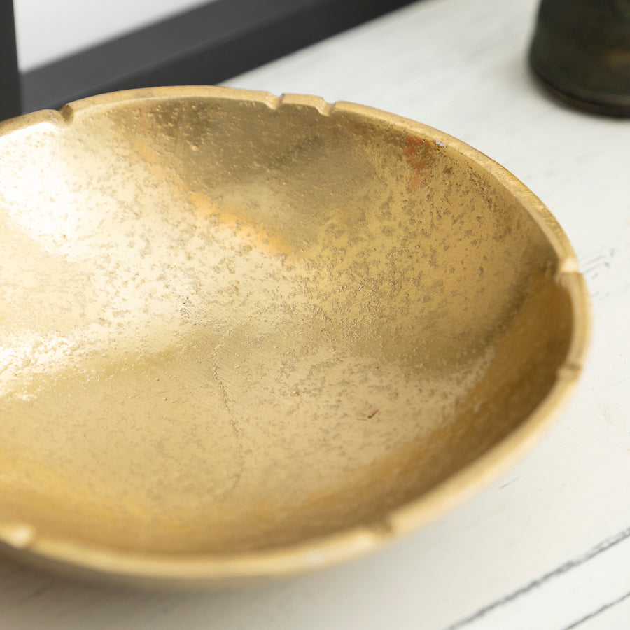 Decorative Gold Bowl