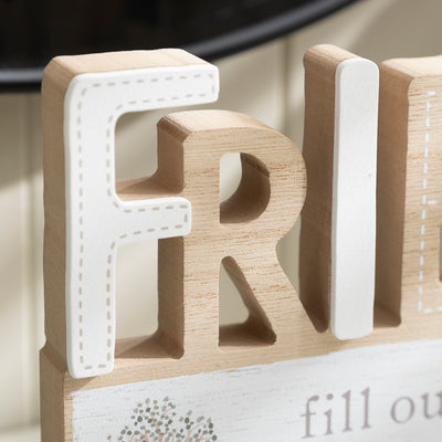 Friends Pebble Shelf Sitter or Wall Hanger