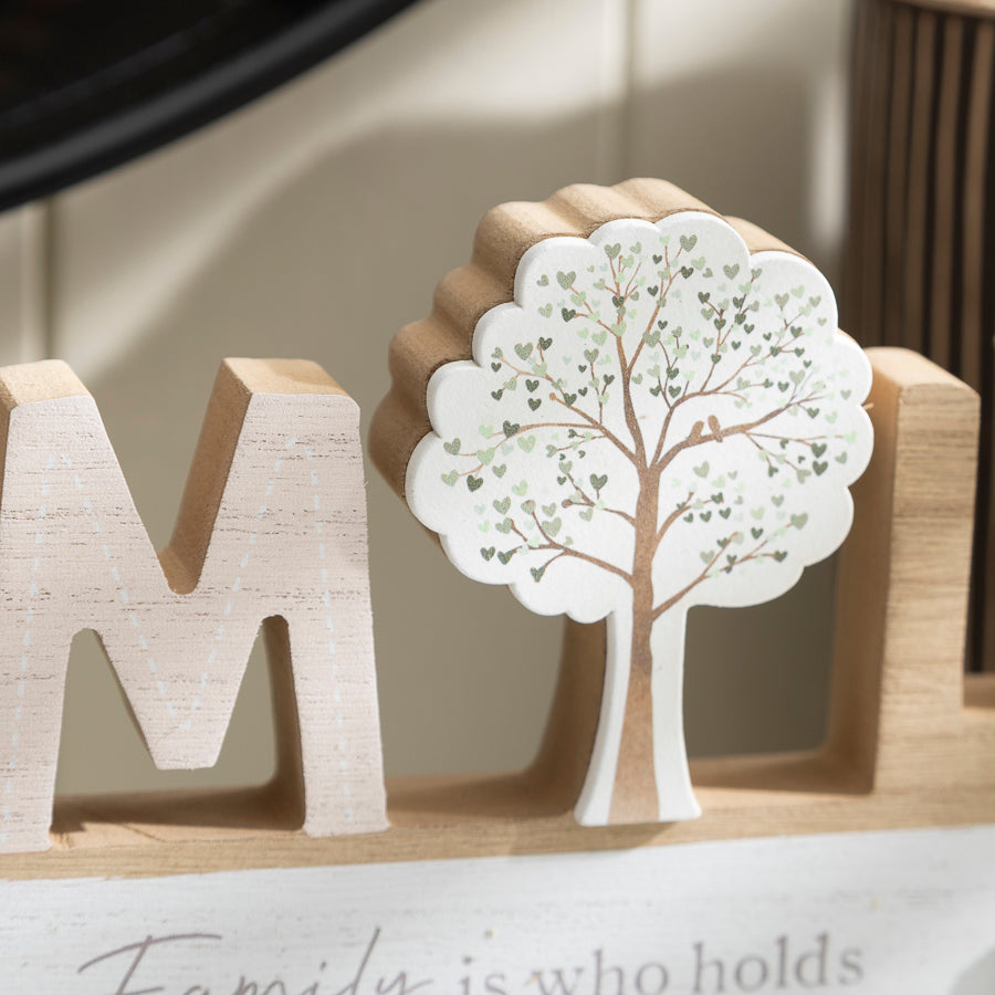 Family Pebble Shelf Sitter or Wall Hanger