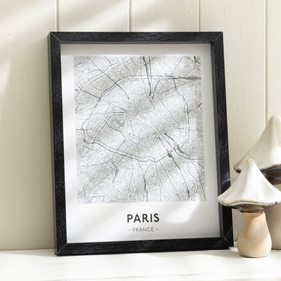 Framed City Map Prints – Six Global Cities